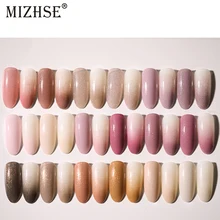 MIZHSE 18 мл Блестящий Гель-лак для ногтей с верхним базовым комплектом набор впитывающий УФ гель для ногтей лак Полупостоянный гель лак праймер