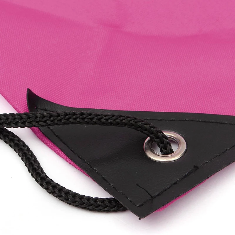 Сумка-книжка со шнуром для спортивного зала для плавания PE dance shoe рюкзак розовый красный