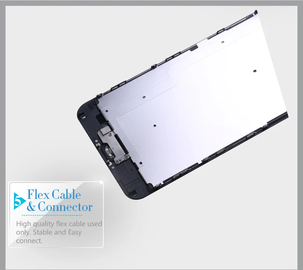 Full Assembly LCD Display for iPhone 5s 6s se 6 Touch Screen Digitizer Replacement with Home Button Front Camera Complete LCD