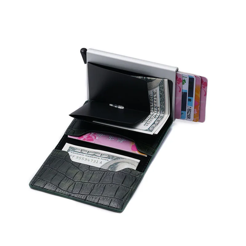 RFID алюминиевая Кредитная карта держатель для карт мужской 2019 новые