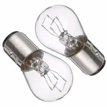 2X 1157 для хвостовой части автомобиля светильник s BAY15D 21/5 Вт автомобильный обратный сигнал заднего хода стоп-сигнал светильник супер яркий белый AC/DC 12V