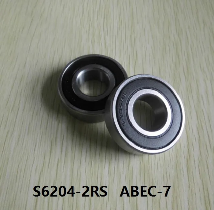 S6204-2RS S6204 2RS RS 20x47x14 мм ABEC-7 Гибридный керамический подшипник Si3n4 для рыболовной