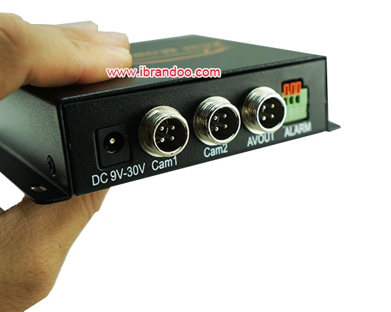 car dvr rear in hand