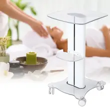 Многофункциональное оборудование для красоты, полка, тележка для салона, на колесиках, алюминиевая стойка