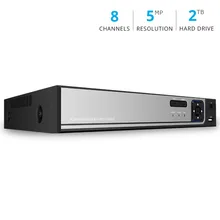 Besder 4CH/8CH H.265 CCTV NVR 48 в PoE 4 канала* 5MP/8 каналов* 4MP видеонаблюдения CCTV сетевой видеорегистратор PoE P2P ONVIF 2,0