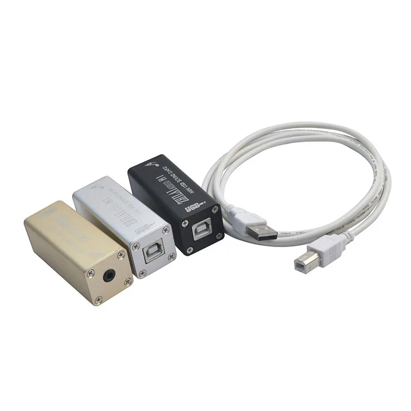 ZHILAI H1 Mini HiFi Computer Sound Card External Sound Card USB DAC PCM2704 High Fidelity Audio