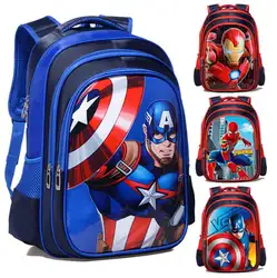 Новая детская школьная сумка thopeic школьный детский рюкзак Человек-паук школьный рюкзак для мальчиков начальной школы рюкзак и сумка enfant