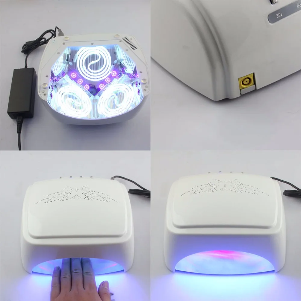  LKE 60W Nail Dryer CCFL+LED Nail Lamp Quick drying UV Lamp Gel Polish Auto-induction Lamp Of Nail M - 32820160761