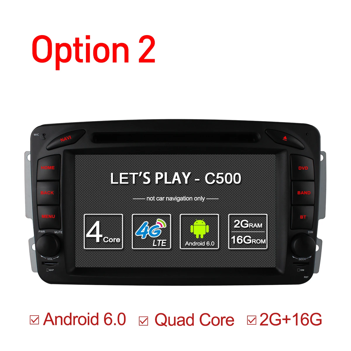 Flash Deal 4G SIM LTE Android 6.0 Octa 8 Core Car DVD Player GPS For Mercedes W209 W203 W168 M ML W163 W463 Viano W639 Vito Vaneo 32G ROM 1
