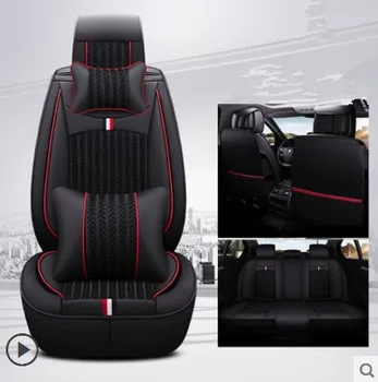 

Best quality! Full set car seat covers for Audi A4 Allroad B9 2018 comfortable breathable seat covers for A4 2017,Free shipping