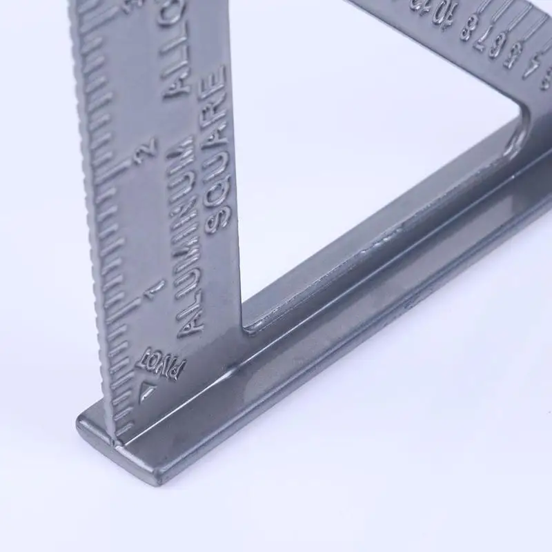 Высокоточный треугольник квадратная линейка металлический скоростной квадратный транспортир Miter квадратный макет Калибр для плотника измерительный инструмент