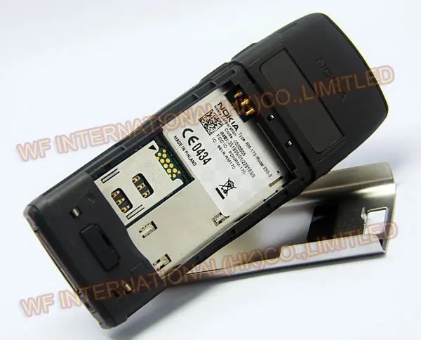 Оригинальный Nokia E50 2G GSM 4 полосы мобильный телефон Unlocked Восстановленное