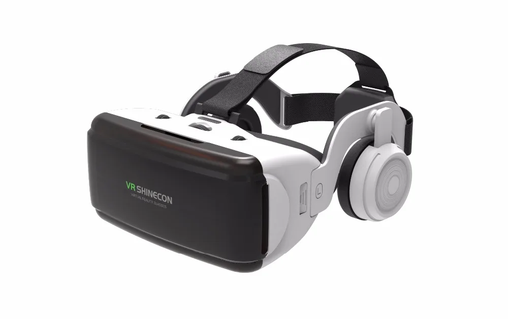 VR Shinecon G06E шлем 3D очки виртуальной реальности для iPhone Android смартфона 3 D умные виар игр смарт смартфонов дополненной телефона видео комплект ачки вр видеоочки с экраном контролерами стекло веар дополненная
