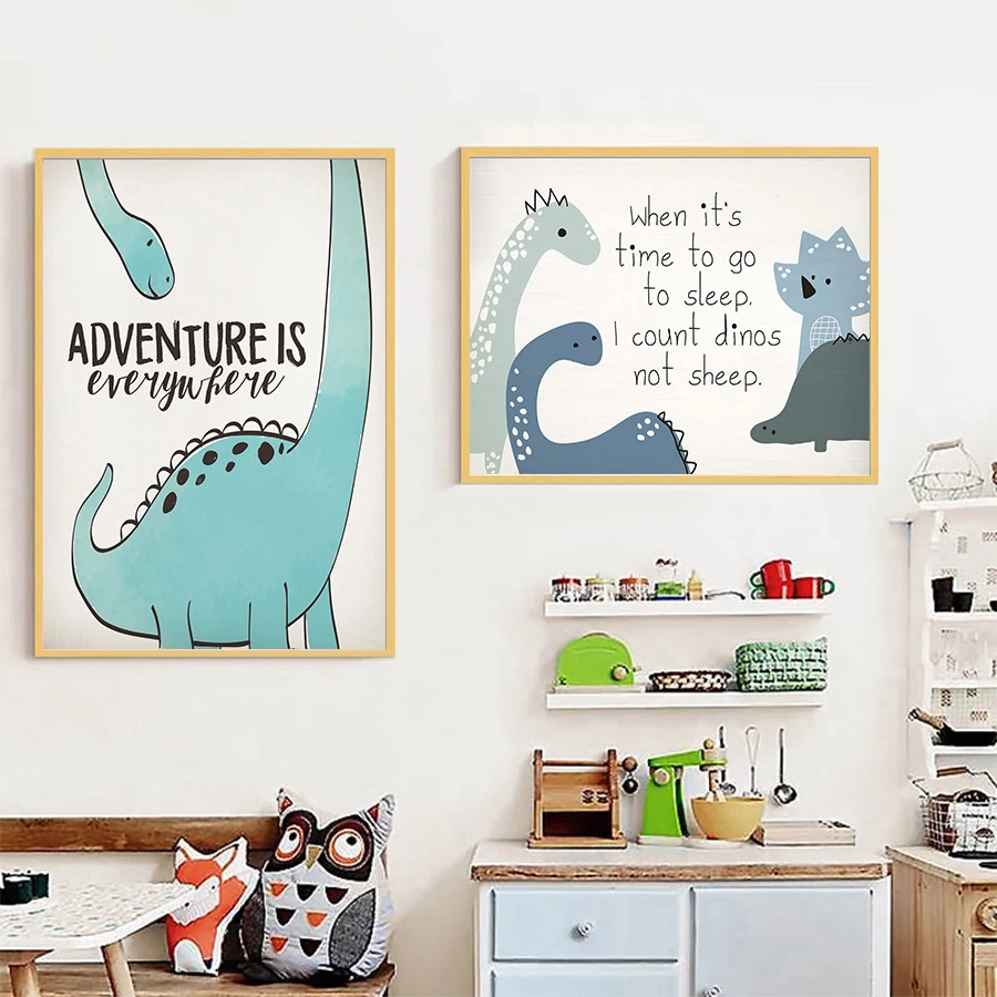 dinosaur prints for nursery