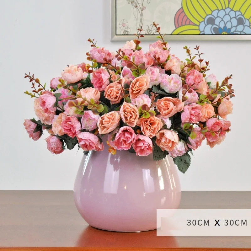 Florero dekoratif vazo jarron teraryum vaso de flor, аксессуары для украшения дома, современные украшения, Современная ваза для цветов - Цвет: Version H