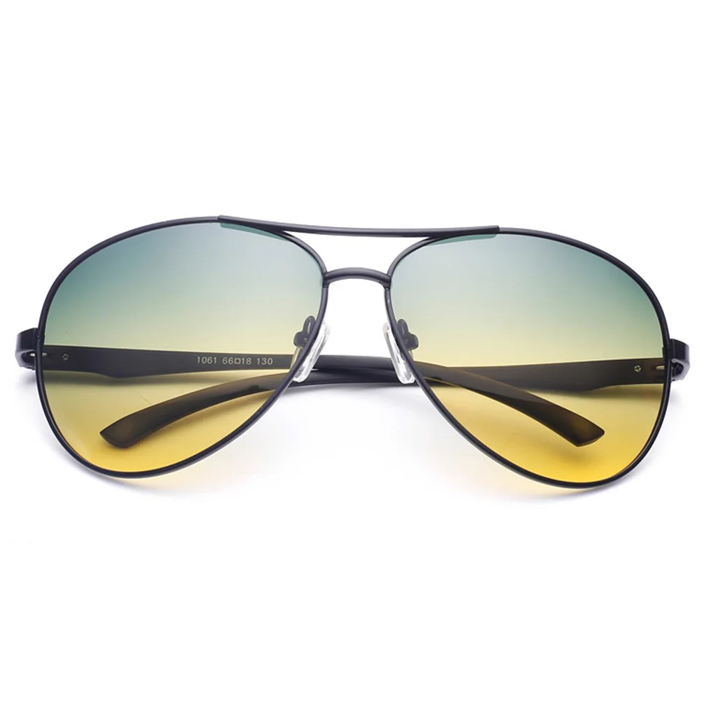 Classic Retro Men Mirror Metal Frame Polarized Sunglasses Day font b Night b font font b