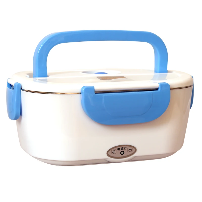 

Food Warmer Stainless Steel Liner Pluggable Automatic Insulation Box Work Mini Lunch Box Hot Rice Cooker Portable For 1-2 Person