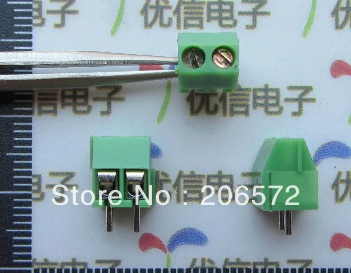 KF350 3,5 мм 2 P 3 P разъемы 300 В/10A зажим барьерные Клеммники