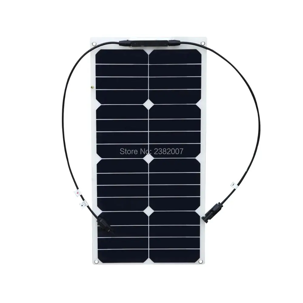 BOGUANG 1PCS 25W High Efficiency solar panel 12V Solar DIY 