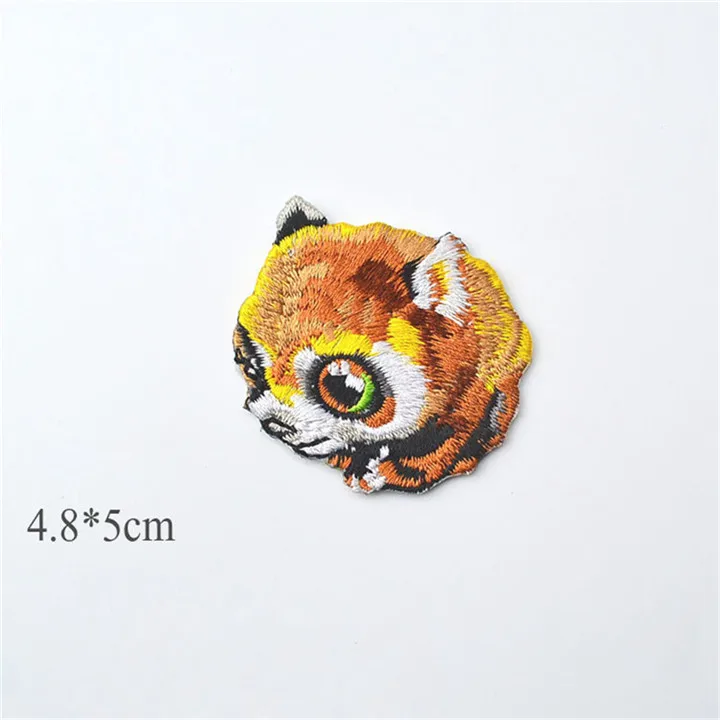 3 PF Animal Panda Patch Cartoon Embroidered Patches For Clothing Stripes for Clothes Kids Dress Badge Applique Applications TB179