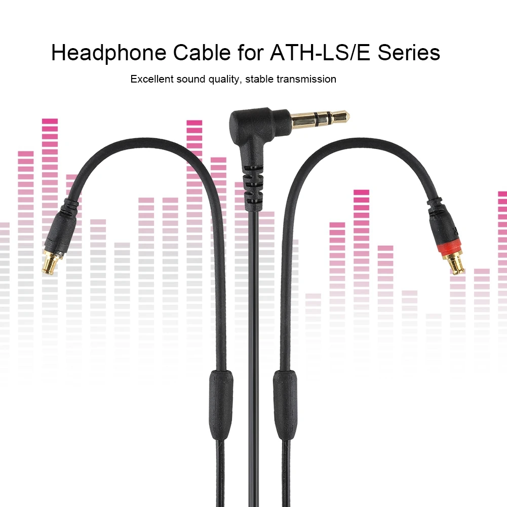 A2DC замена кабеля для ATH-LS50/70/200 E40/50/70 с 3,5 мм разъем для мобильного телефона планшетного компьютера и Динамик MP3