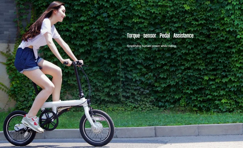 Оригинальные умные электрические велосипеды xiaomi, портативный велосипед mijia Qicycle e, складной велосипед pedelec ebike, 18 дюймов, TFT экран, монитор для автомобиля