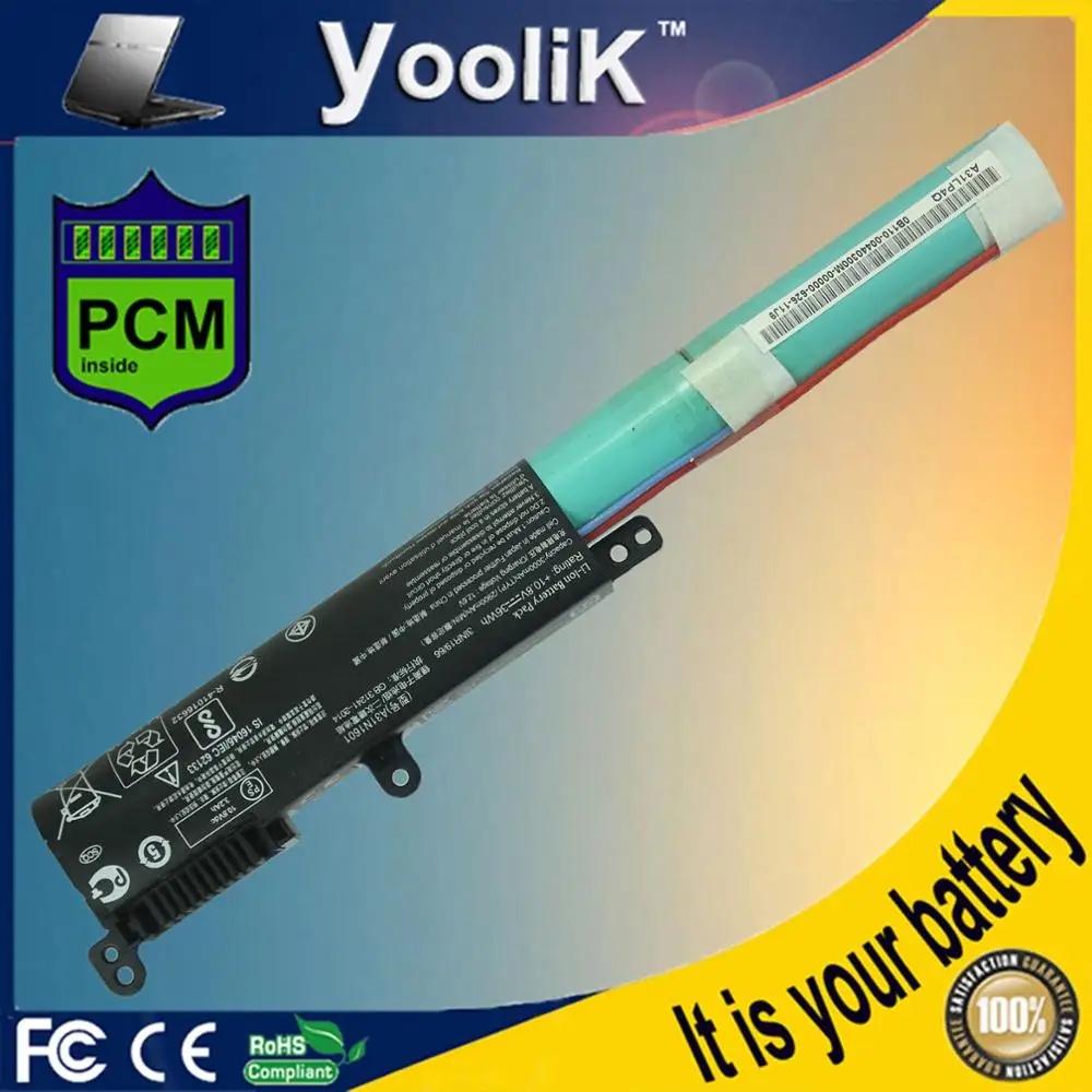 OEM 10 8 V 36WH A31N1601 Аккумулятор для ASUS R541UA X541SA X541SC X541UV X541 X541UV-1A A31LP4Q 0B110-00440000 | Компьютеры