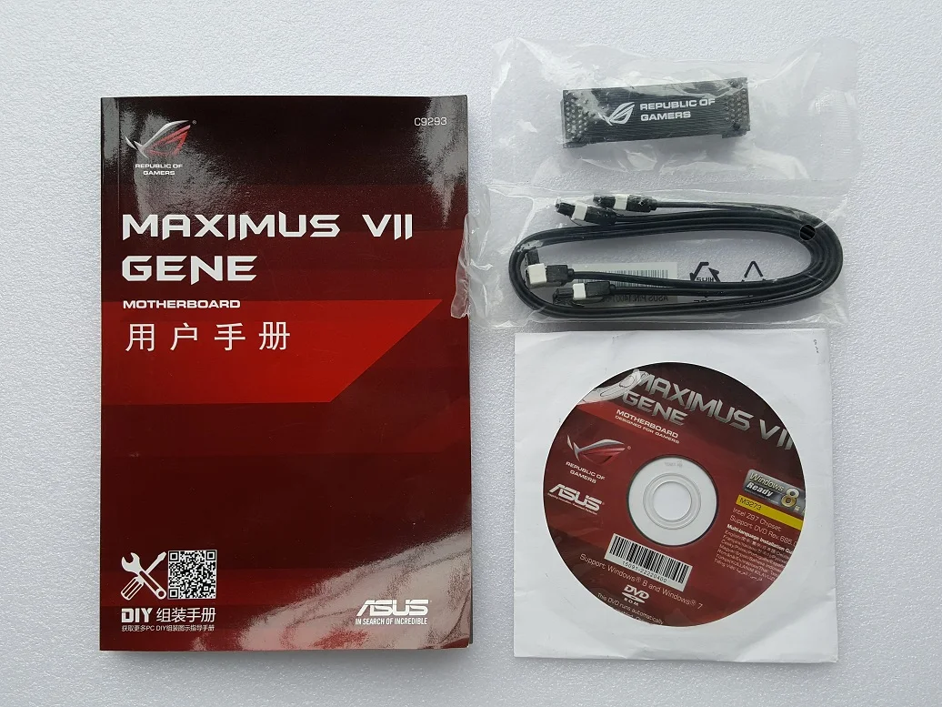  ASUS MAXIMUS VII GENE M7G Player Country Z97 Main Board Sound Card used like new
