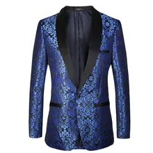 Мужской Блейзер Мужская модная куртка с принтом свадебные мужские платья мужские деловые повседневные куртки