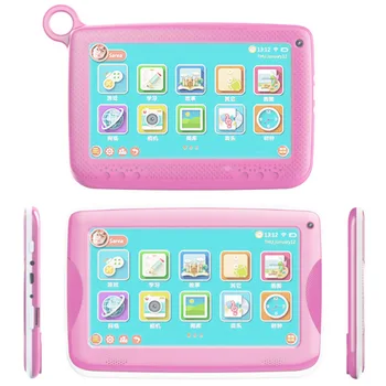 

7Inch Kids Tablet PC Quad Core 1GB ARM 8GB ROM WiFi Android 4.4 HD Dual Camera With Silicone Case QJY99