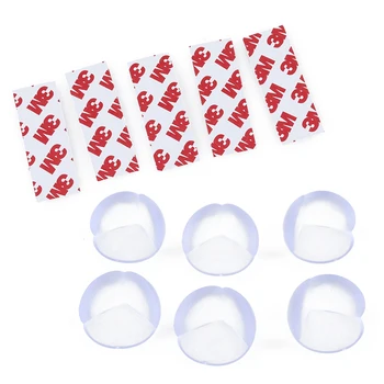 

6PCS Baby Safety Corner Cushion Furniture Corner Safety Bumper Corner Protector Guard Cushion