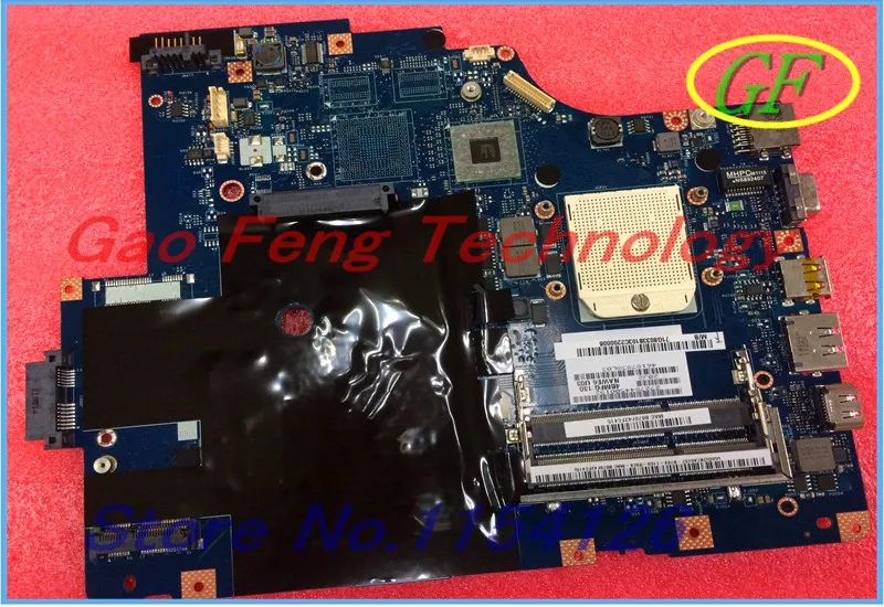 

Laptop Motherboard NAWE6 LA-5754P for Lenovo G565 Z565 SOCKET S1 integrated DDR3 11S6903 100% tested OK