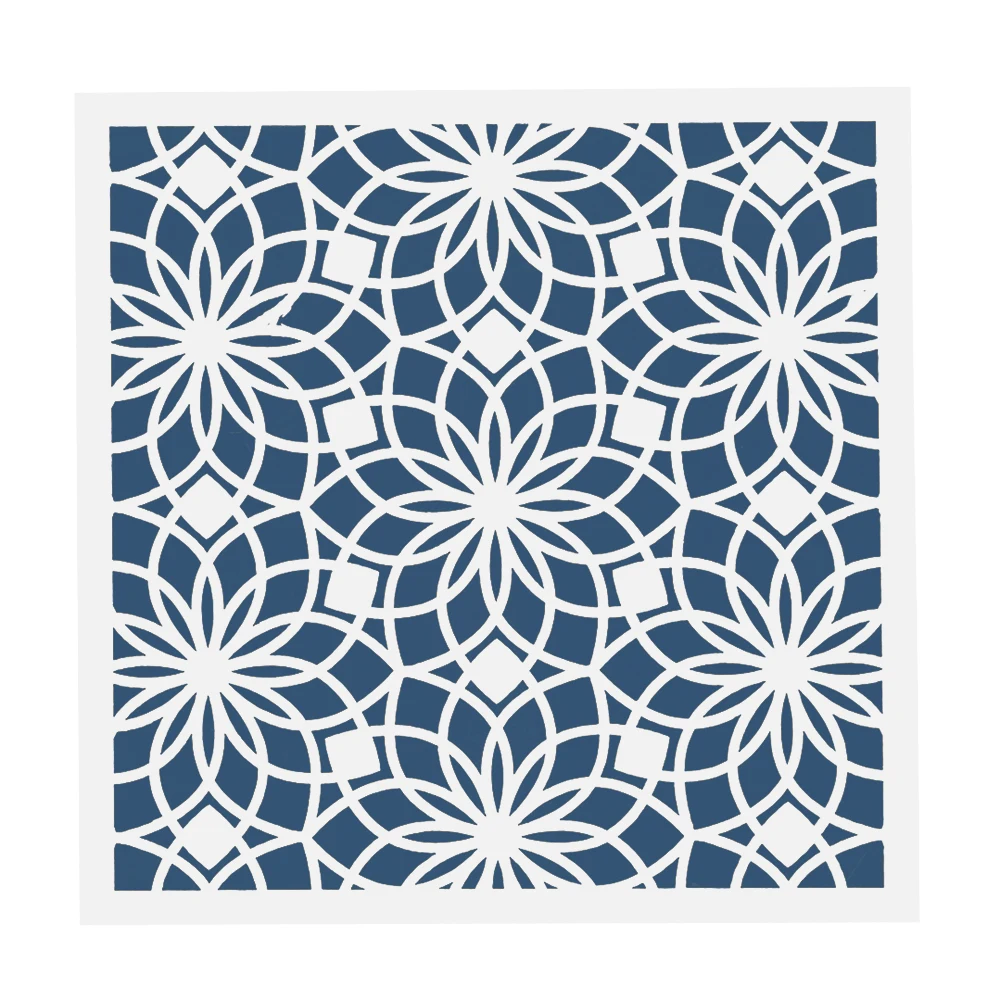 

13 cm 30 cm 40 cm DIY Crafts Kerala Allover Stencil for Painting Scrapbooking Embossing Paper Cards Template Scrapbooking Tool