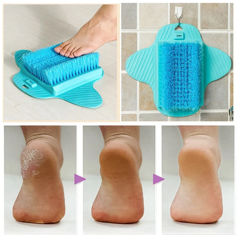 Adult Foot Massage Brush Bath Blossom Foot Scrub Brush Exfoliating Feet