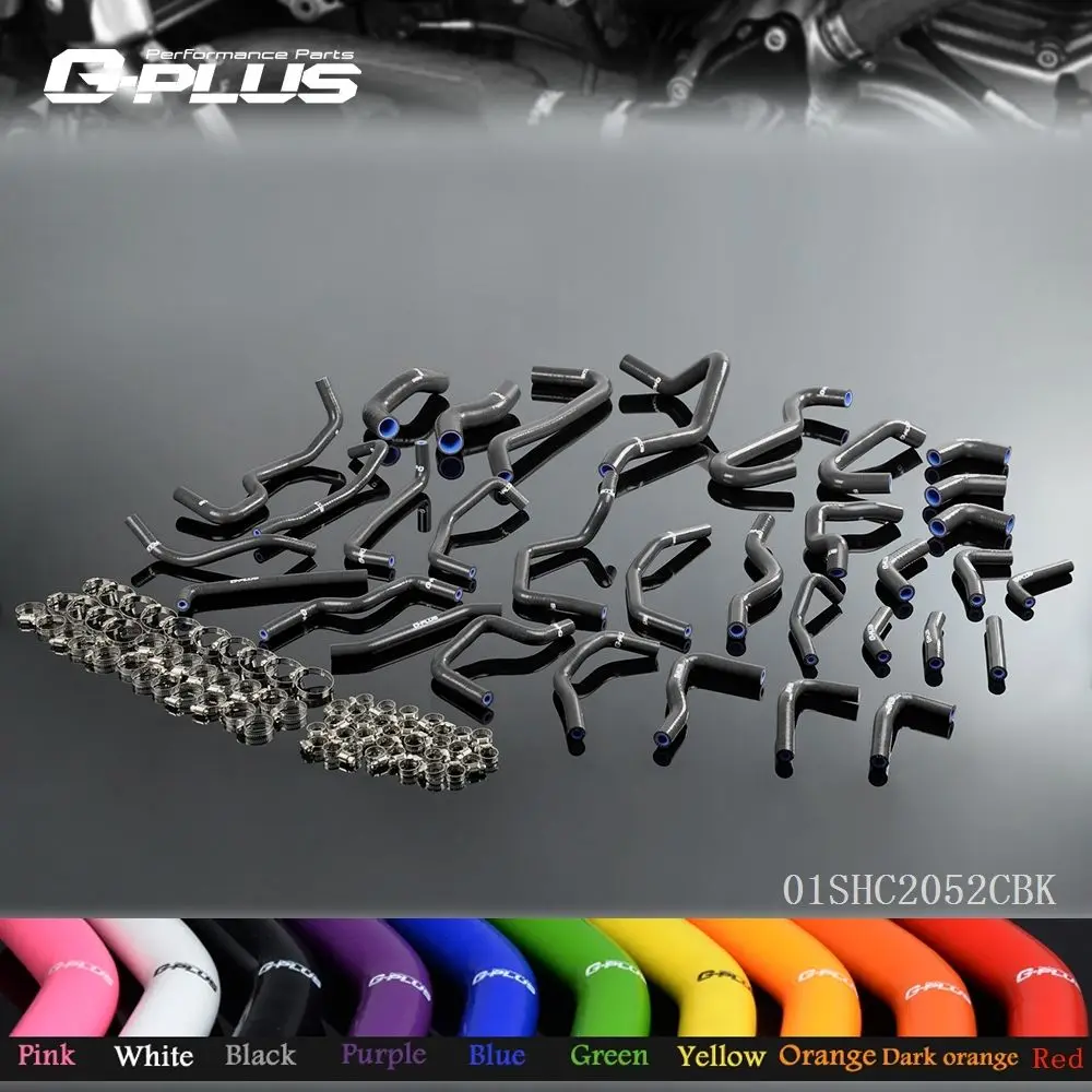 

Silicone Ancillary Coolant Hose Kit For Toyota MR2 MK2 Turbo Rev3-5 Black