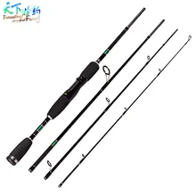 Дешевая спиннинговая Удочка 1,98 м/4-12lb/3/8-унций/4-секционная средняя углеродистая портативная приманка удилища Vara De Pesca Canne A Peche Feeder