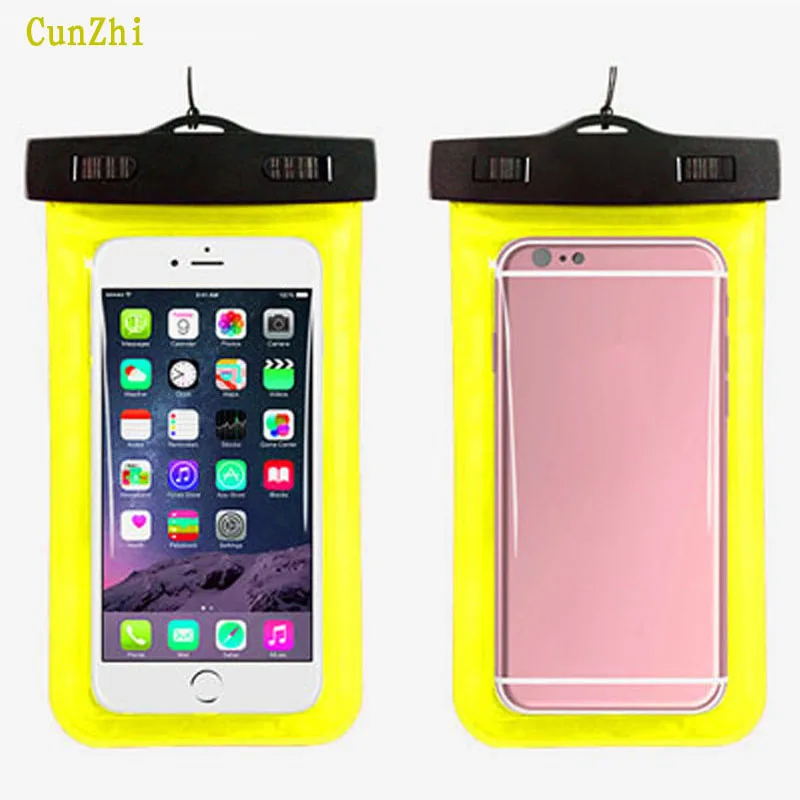 

Soft PVC 100% Sealed Waterproof Pouch For Blackview Ultra A6 Plus / A6 Case Can Touch Diving Bag