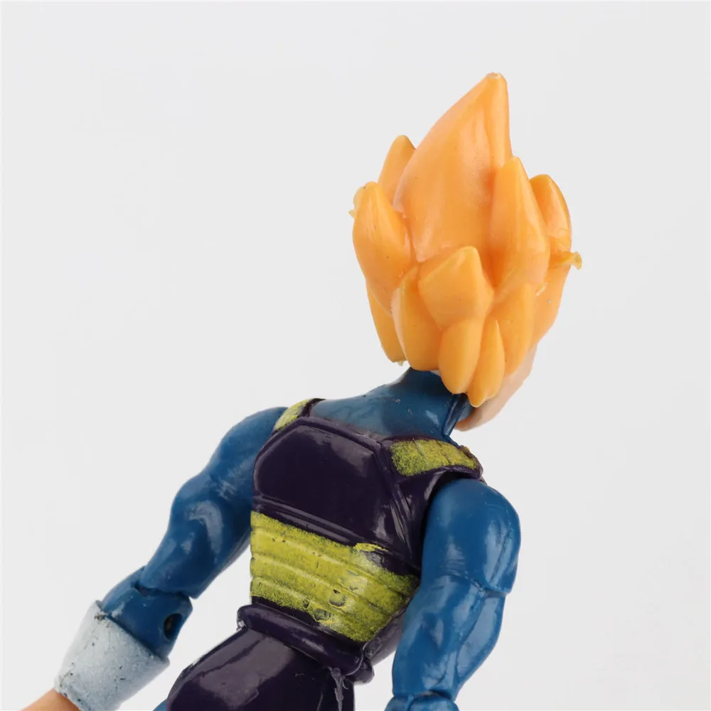 8 шт./компл. подвижная игрушка Dragon Ball Z кукла Фигурка аниме Goku Piccolo DBZ vegeta gohan Super Saiyan Joint