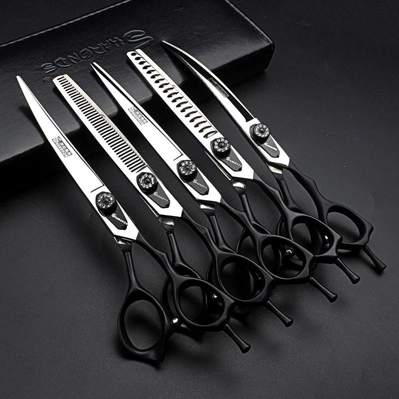 Pet Makas 6 5 7 Inc Kavisli Profesyonel Makas Kopek Timar Inceltme Makas 440c Hayvan Kesme Makasi Oyuncak Dog Scissors Aliexpress