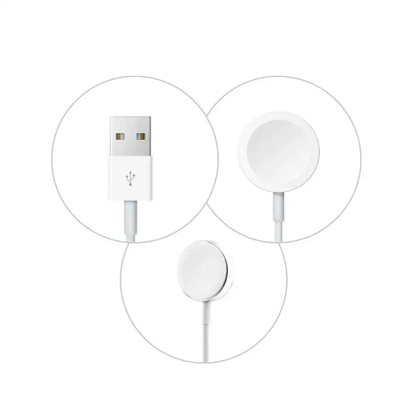 Espanson Беспроводной Магнитный зарядный коврик для Apple watch USB кабель передачи данных