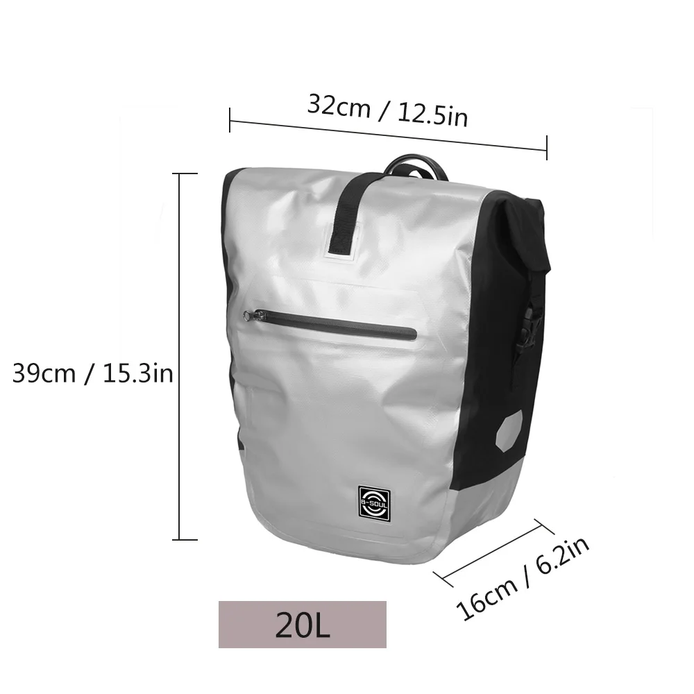 Perfect Lixada Bike Bags 20L MTB Mountain Bike Rack Bag 3 in 1 Multifunction Road Bicycle Pannier Rear Seat Trunk Bag 6 Perfect Lixada Bike Bags 20L MTB Mountain Bike Rack Bag 3 in 1 Multifunction Road Bicycle Pannier Rear Seat Trunk Bag 6
