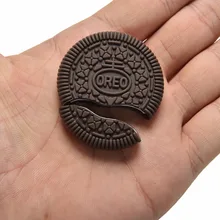 Funny Close-Up Magic Street Trick Biscuit Bitten And Restored Gimmick Cookie Gags & Practical Jokes Toy magic trick funny eyes glasses black