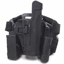 Тактический Пистолет CQC Кобура SIG P220/P226 набедренная кобура под правую руку кобура w/Mag& Light Case