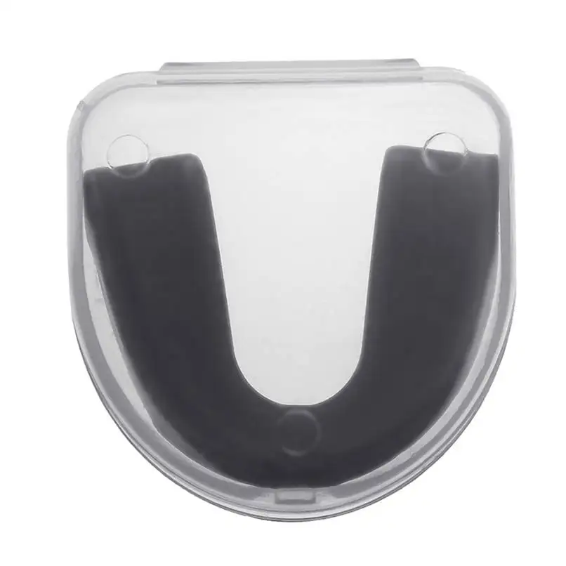 Boxeo Protector bucal Shield dientes Protector boca guardia pieza de Rugby de boxeo de seguridad deportes #2D13