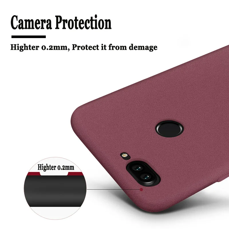 Shockproof Ultra thin For Xiaomi Mi Note 2 3 Note2 Note3 Sandstone Soft TPU Matte Back Gel Silicone Rubber Case Cover Phone Bags