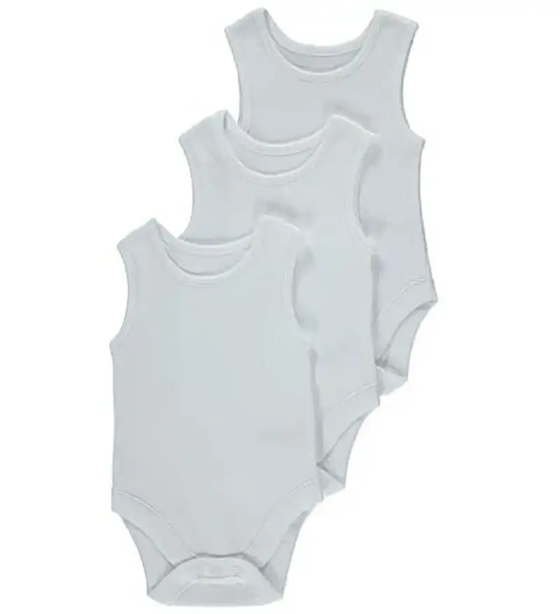 white newborn baby clothes