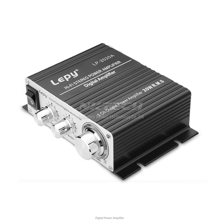 digital hi-fi estéreo classe-d 2ch rms 20w