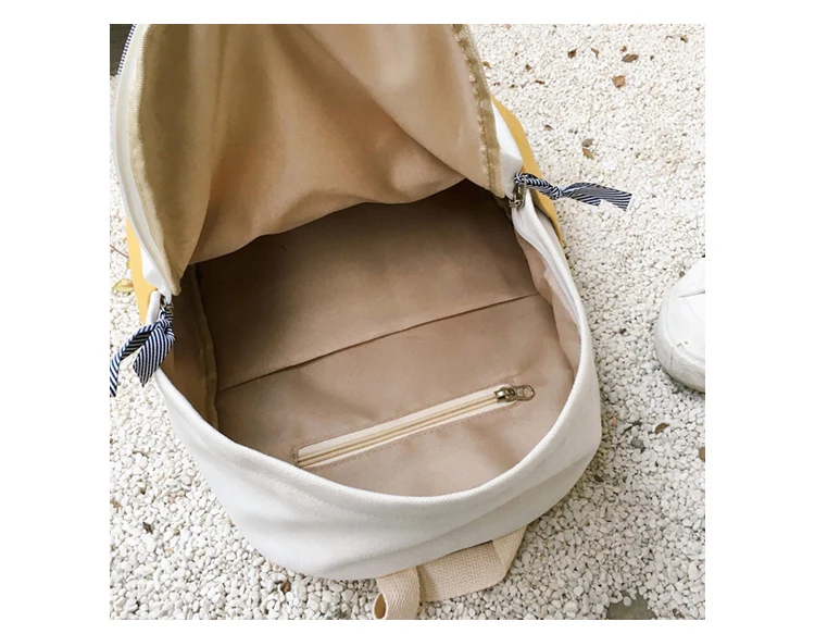Menghuo New Women Canvas Backpacks Preppy Style Patchwork School Bags for Teenagers Girls Laptop Backpack Travel Bag Mochilas_38
