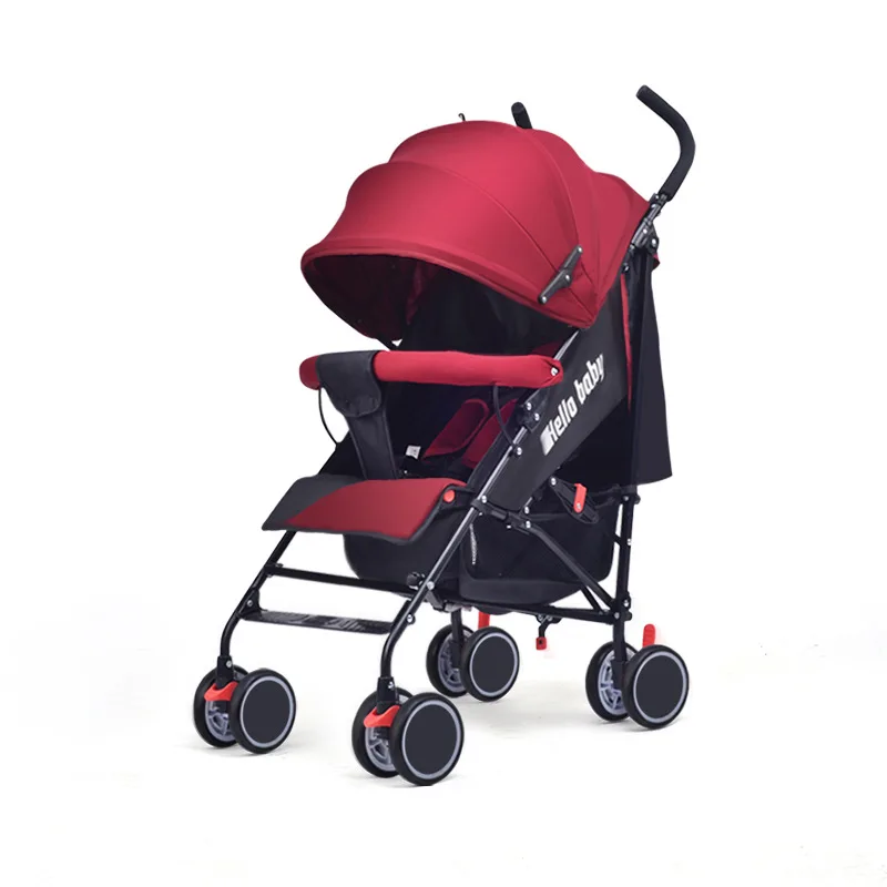 Summer Light Baby Stroller Can Sit Can Lie Down Comfortable Portable ...