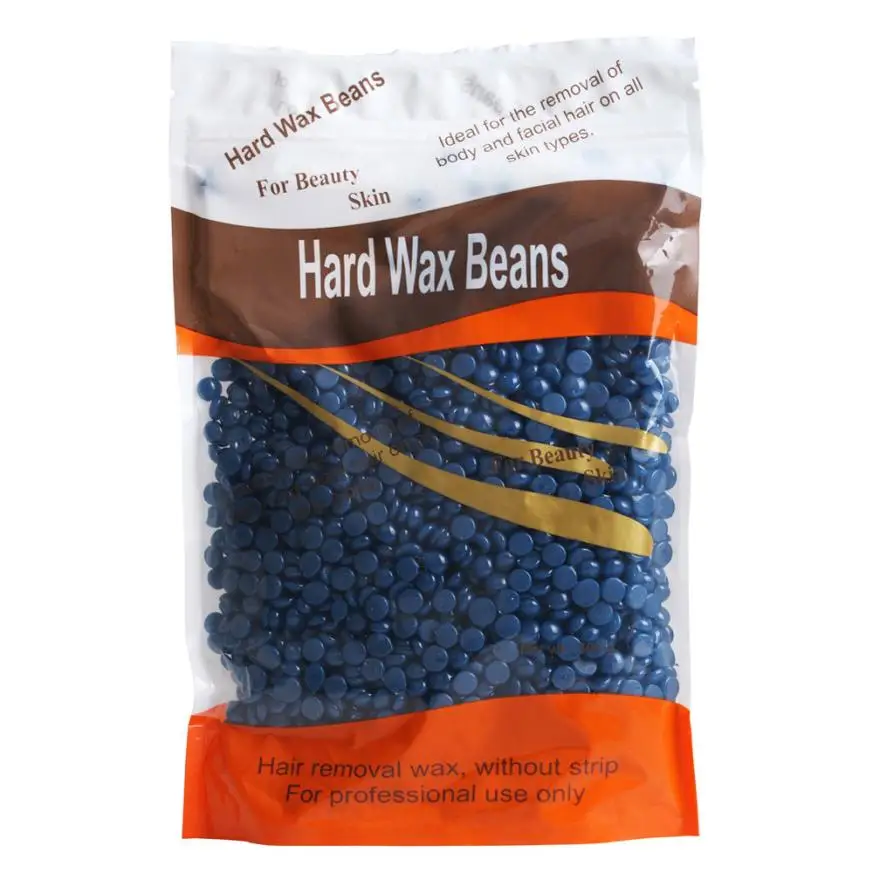 

1PC No Strip Depilatory Hot Film Hard Wax Pellet Waxing Bikini Hair Removal Bean Navy wholesale Dec 15